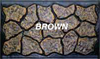 Mason&#39s Rock panel 32 in. x 5 ft.Sedona brown skirting panels