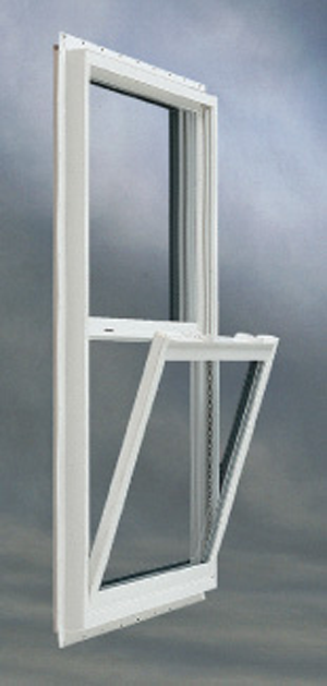 Window White Vinyl Single Hung Tilt Open W(24in.) X H(54in.)
