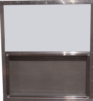 36.25in. x 30in. Single Pane Aluminum Slider Window & Screen