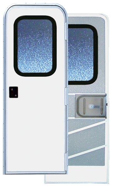 32 X 74 Series 5050 Radius Corner RV Door