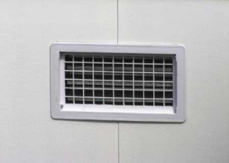 Automatic Foundation Vents White