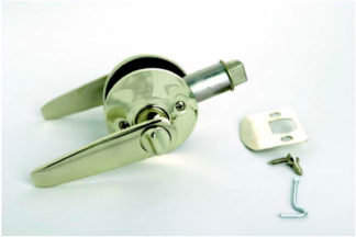 Privacy Lever Lock Stainless Steel Finish