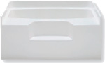 40 x 54 x 23 White Fiberglass Garden Tub