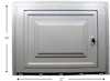 Access panel door track mount Style Crest