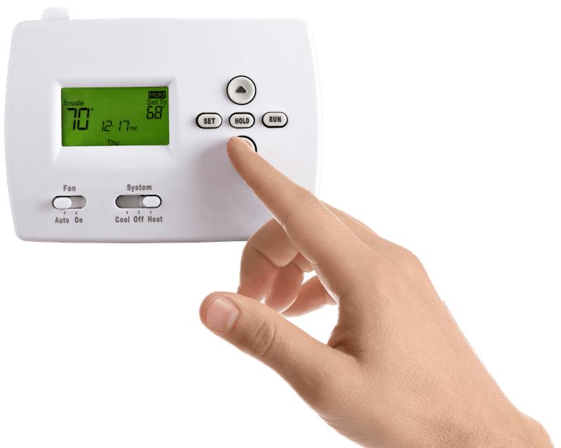 finger pointing at thermostat (1)